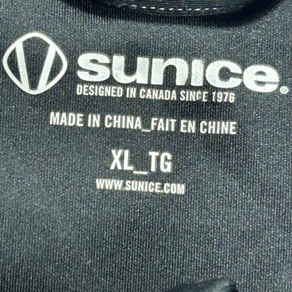 Sunice Pullover Mens XL Black 1/4 Zip Long Sleeve Golf Performance Top S77000 - Picture 4 of 11